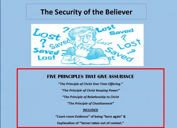 Security of the Believer (6 Lessons)
