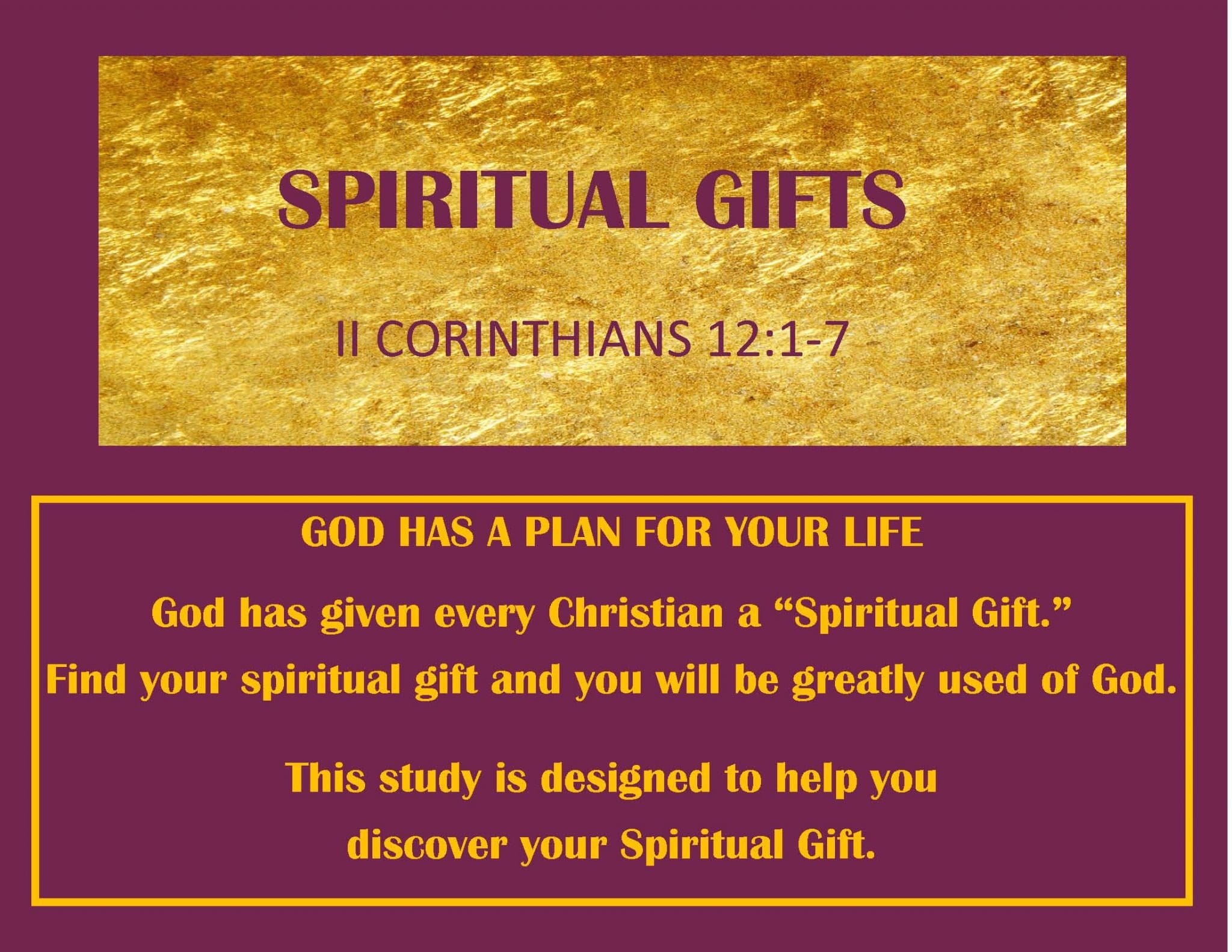 Spiritual Gifts 9 Lessons Fundamental Baptist World Wide Mission