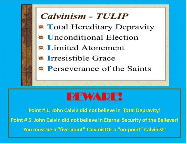 CALVINISM (6 Lessons) CALVINISM (6 Lessons)