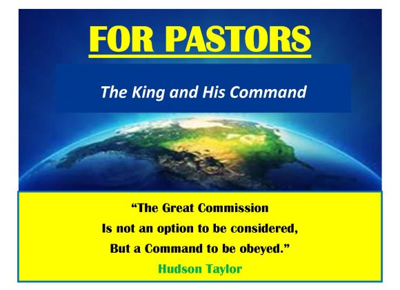 Message: THE KING AND HIS COMMAND